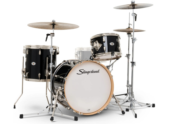 <b>Slingerland 4-piece Drum Kit Studio King del Norte Black SDKTSKK20N03BQDNB</b> <b>Slingerland 4-piece Drum Kit Studio King del Norte Black SDKTSKK20N03BQDNB</b>